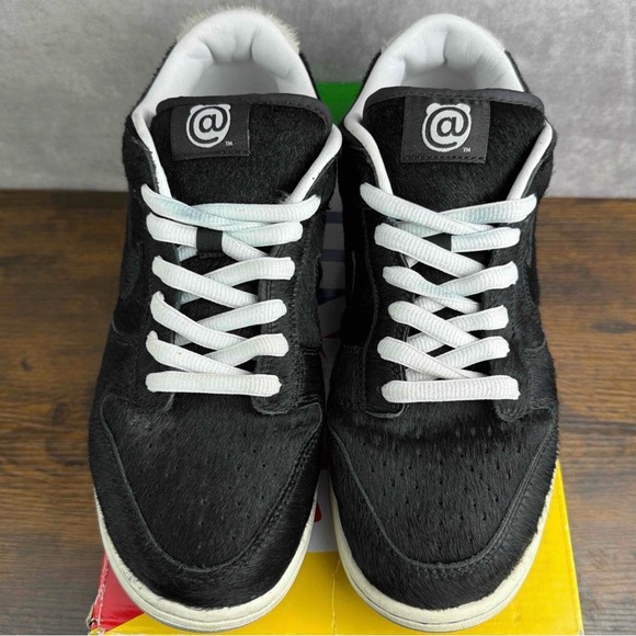 Nike SB Dunk Low x Medicom Toy BE@RBRICK Size 9 CZ5127-001 Men’s Shoes OG Rare - Picture 5 of 9